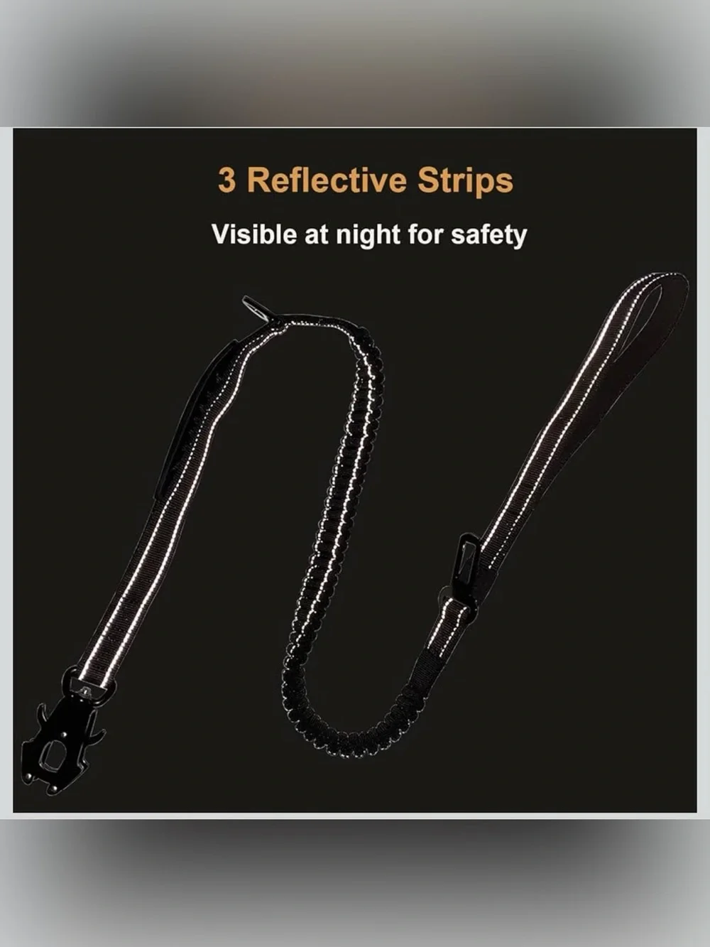 Tactical Bungee Dog Leash
